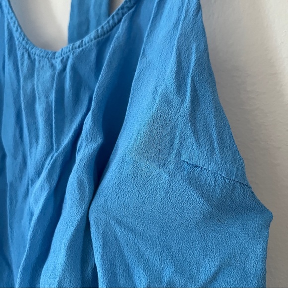 LA Hearts Blue Crop Top Size S - Picture 3 of 6